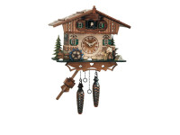 Orologio a Cucu’ con musica e mulino