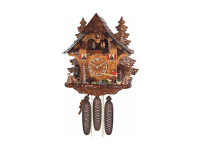 Orologio Cucu’ con mulino, pescatore e coppie